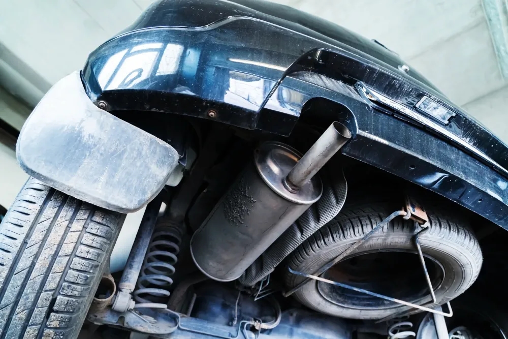 Debris Caught in the Exhaust System