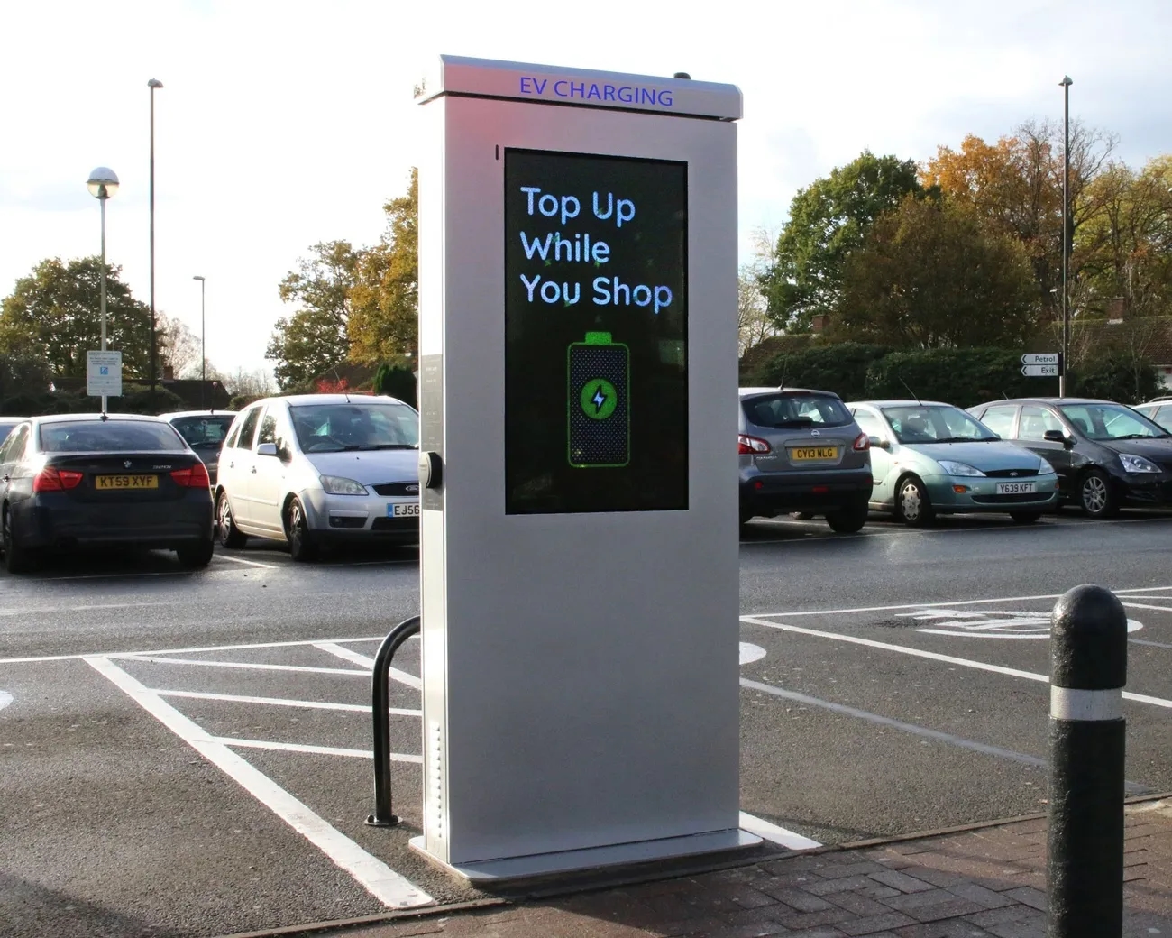 mc donalds charging points