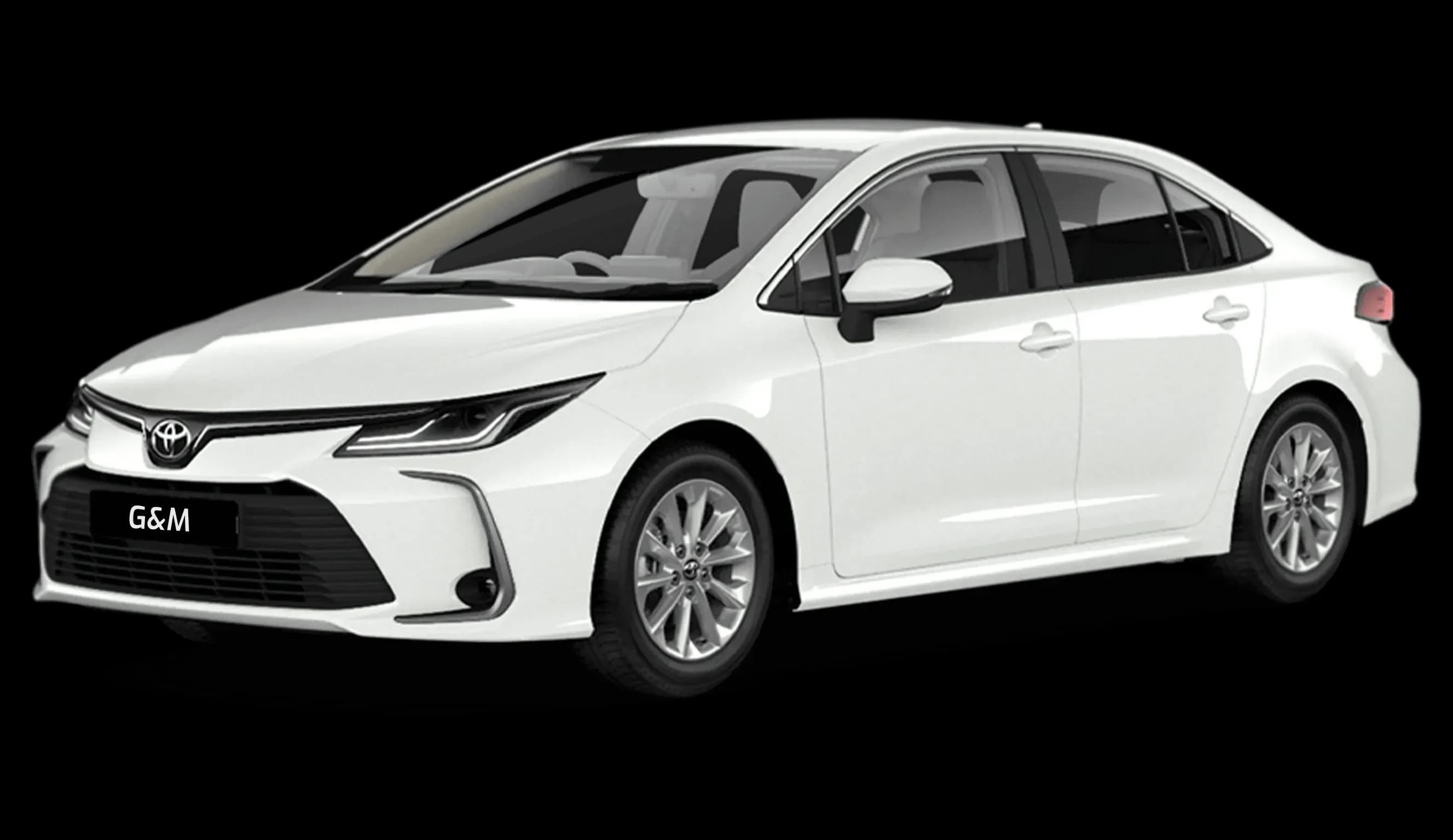 Toyota Corolla - PCO car hire uk