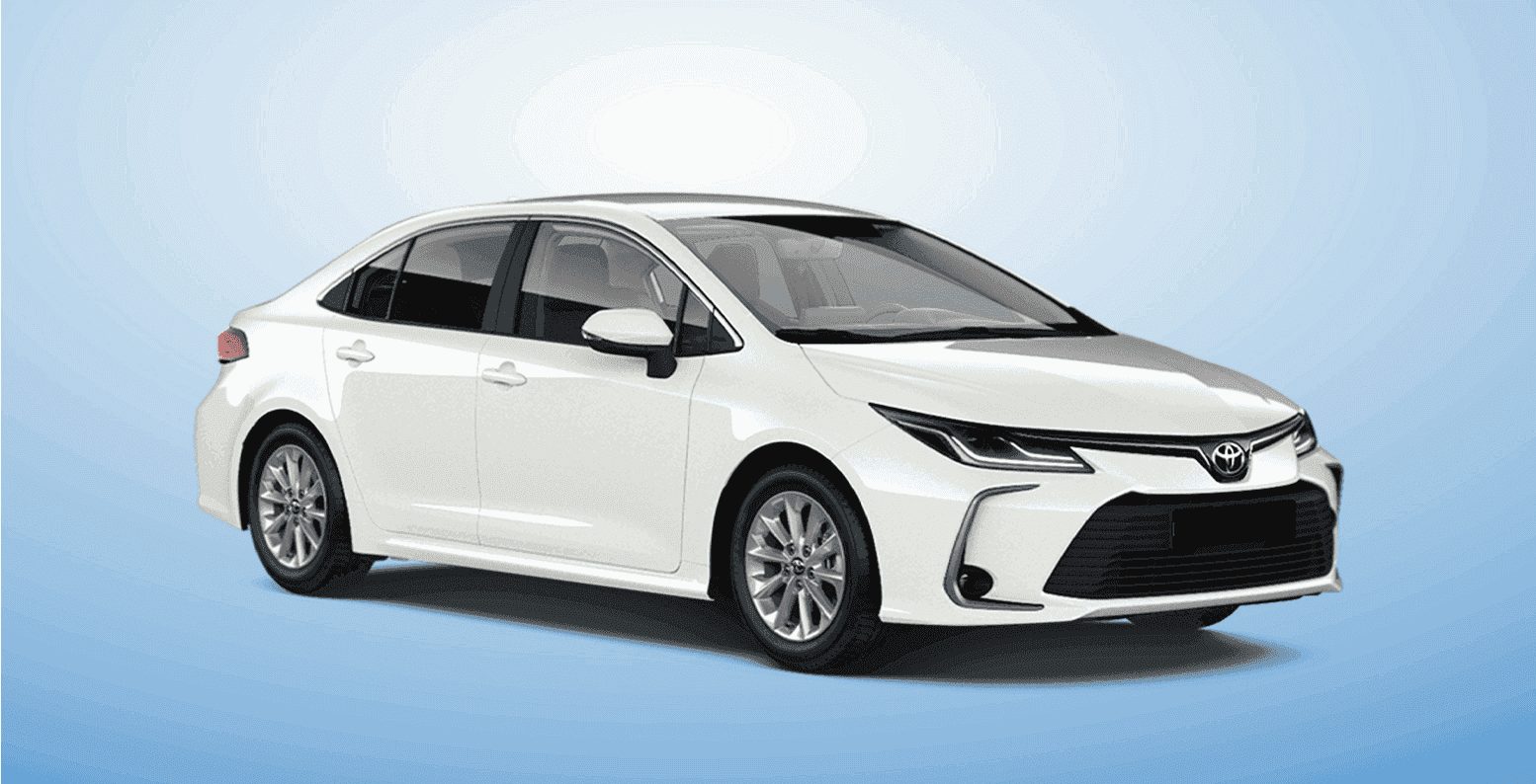 Toyota Corolla - PCO car for rent