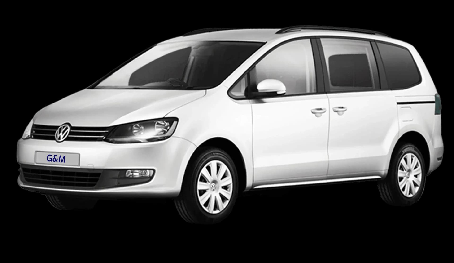 VW Sharan - PCO car hire London
