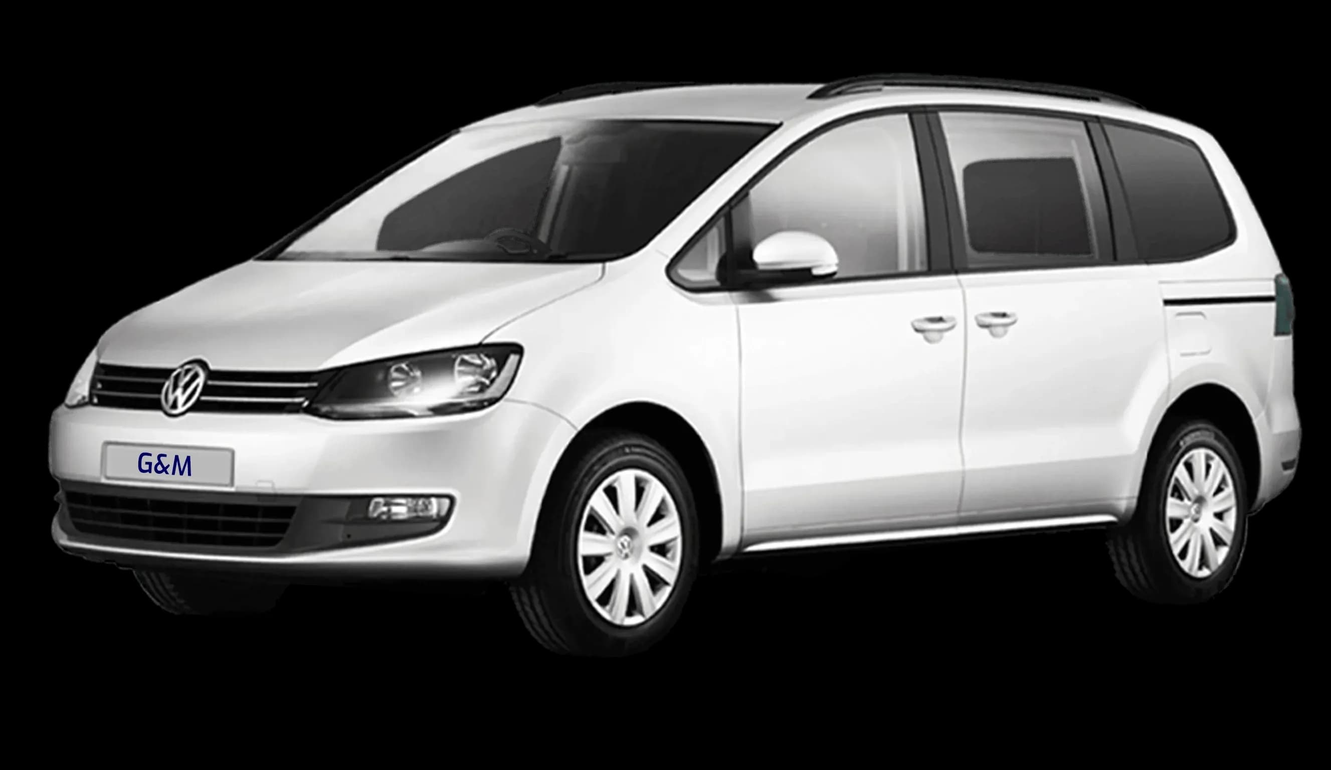 VW Sharan - PCO car hire London